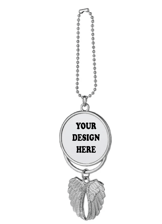 Custom Memorial Photo Car Hanger
