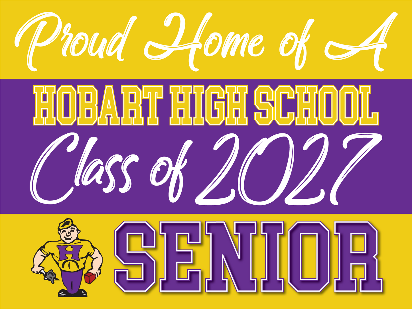 2027 Senior Yard Sign