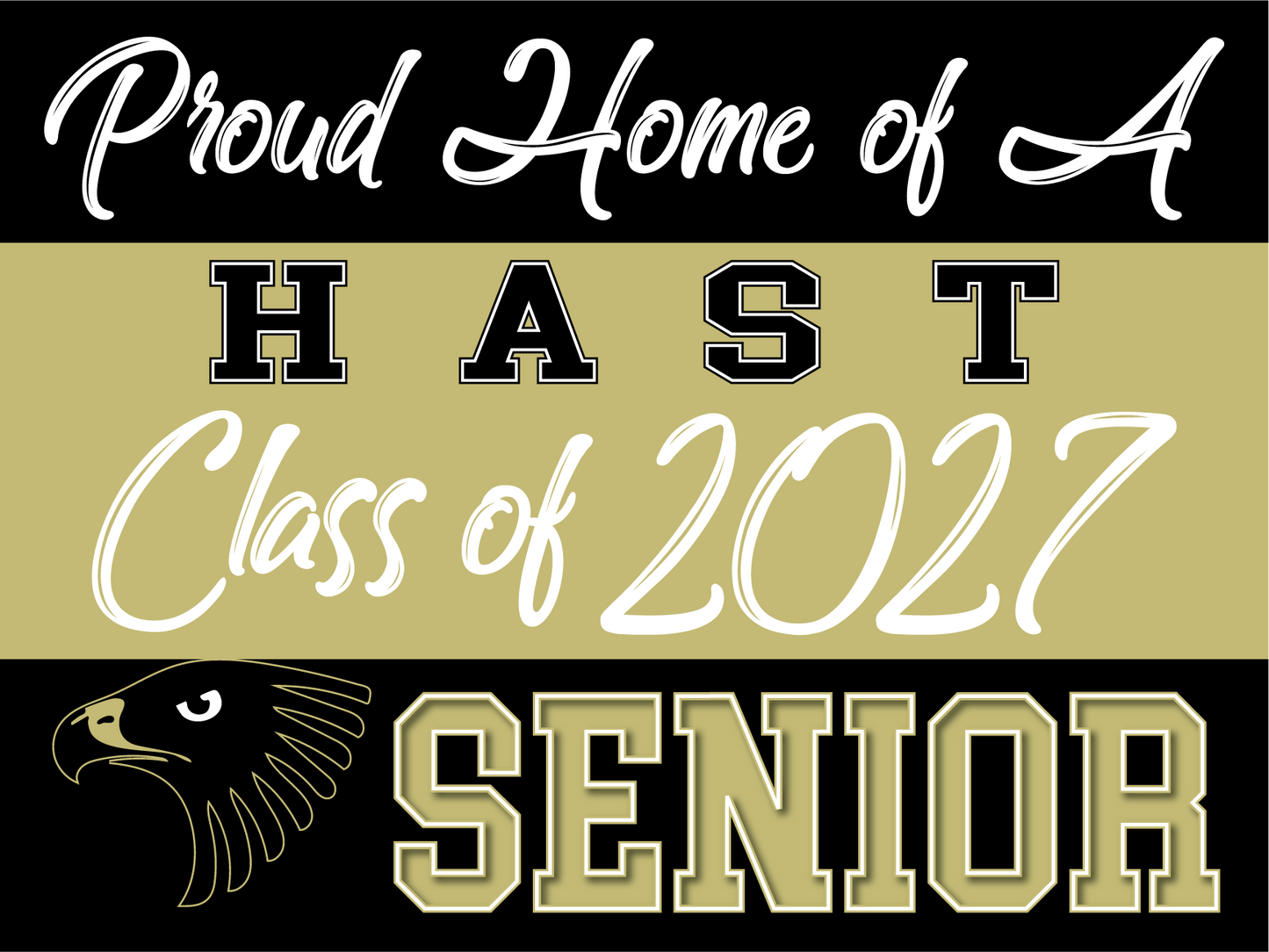 2027 Senior Yard Sign