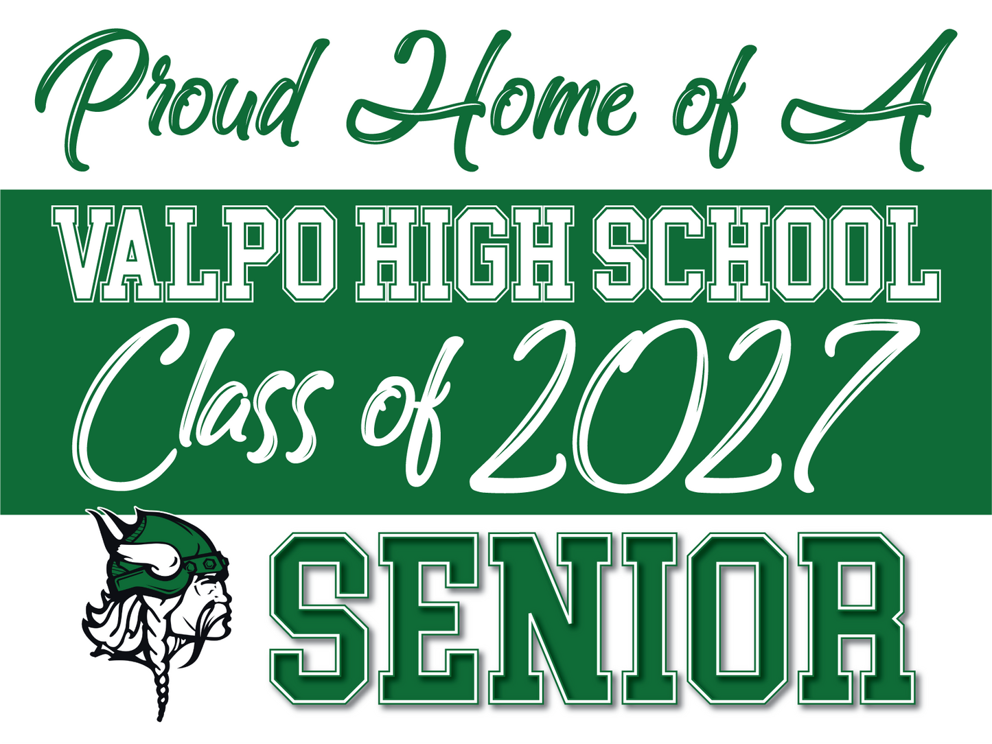 2027 Senior Yard Sign