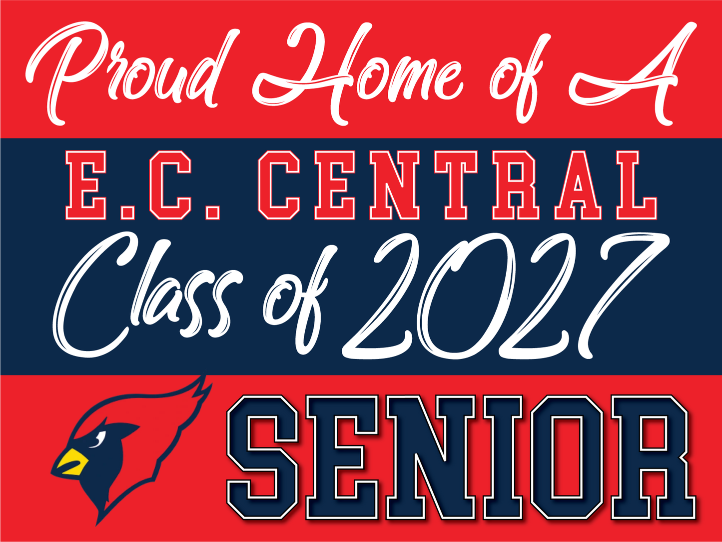 2027 Senior Yard Sign