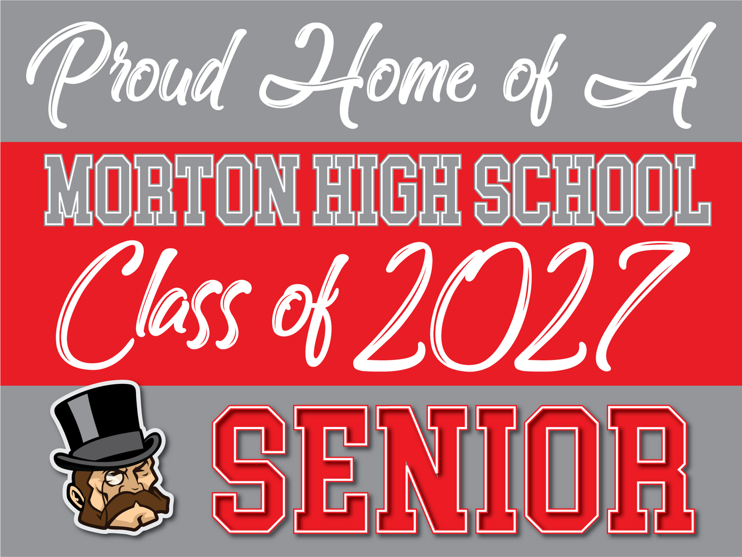 2027 Senior Yard Sign