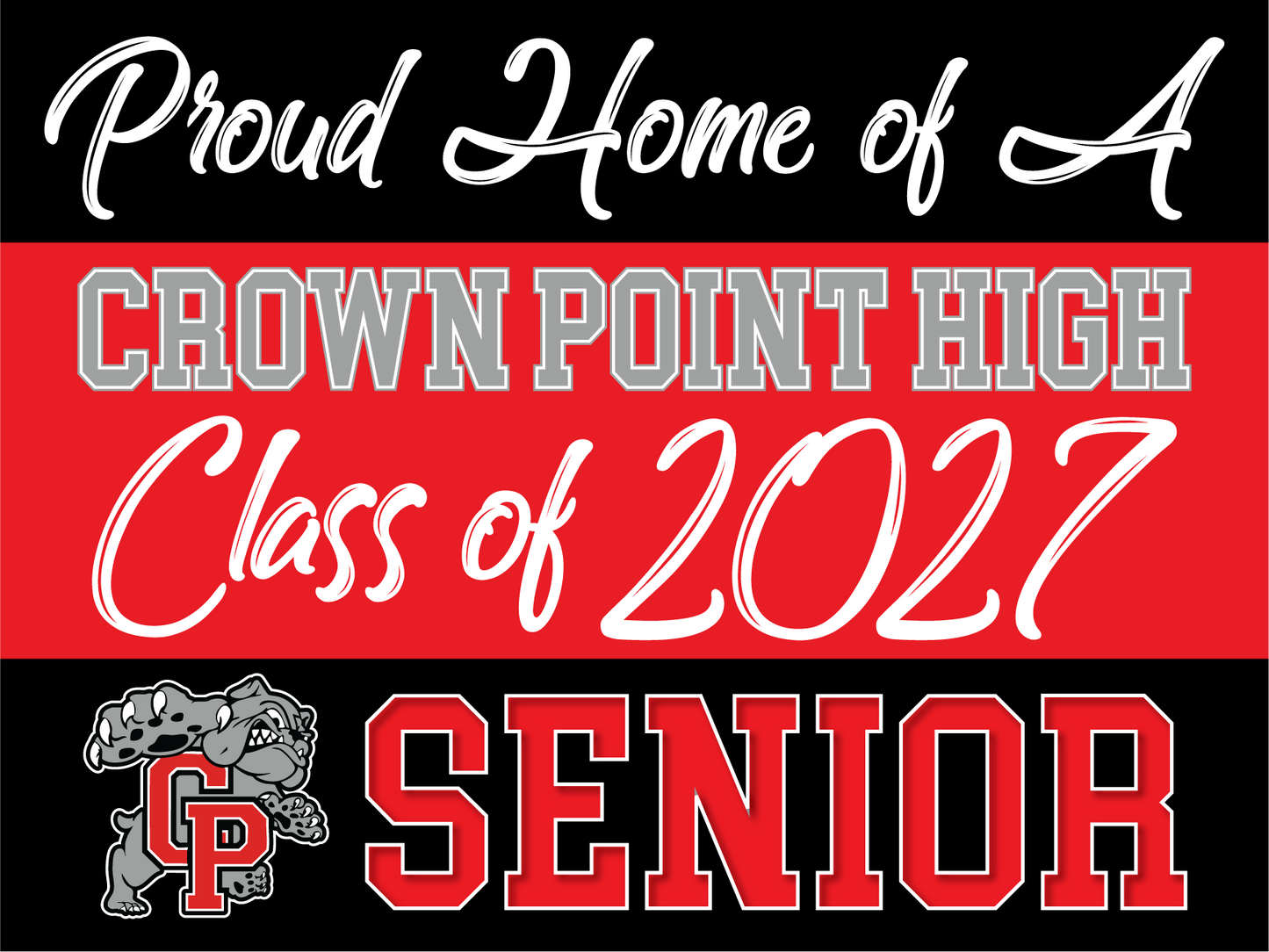 2027 Senior Yard Sign