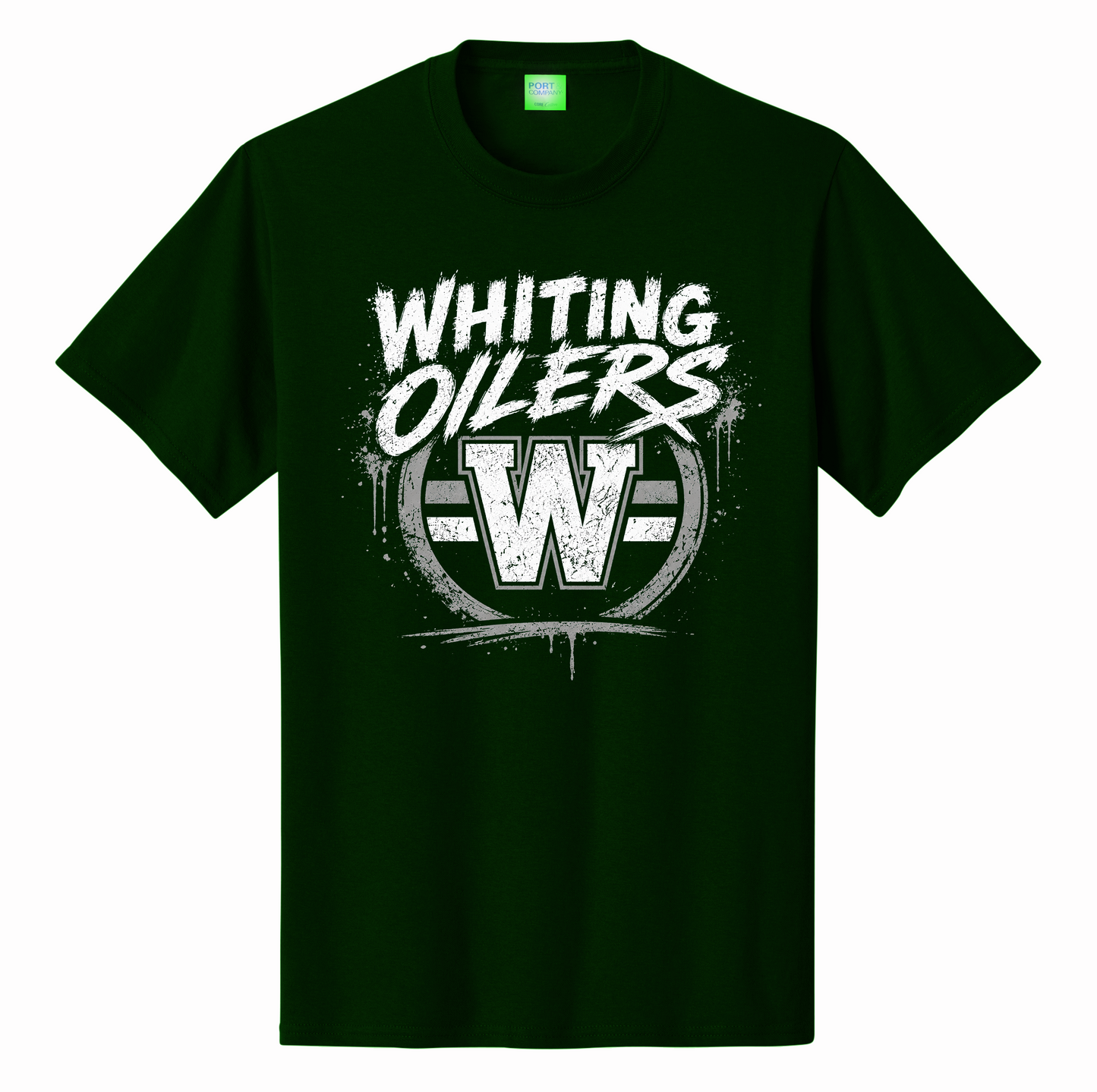 Custom School Spirit Grunge T-Shirt