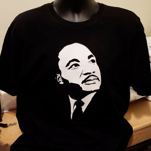 MLK Unisex Tshirt (Black/White)