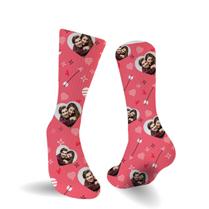 Custom Valentine's Socks
