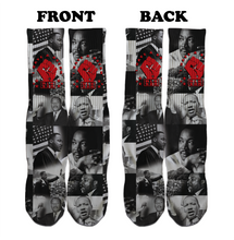 Load image into Gallery viewer, MLK Tribute Socks
